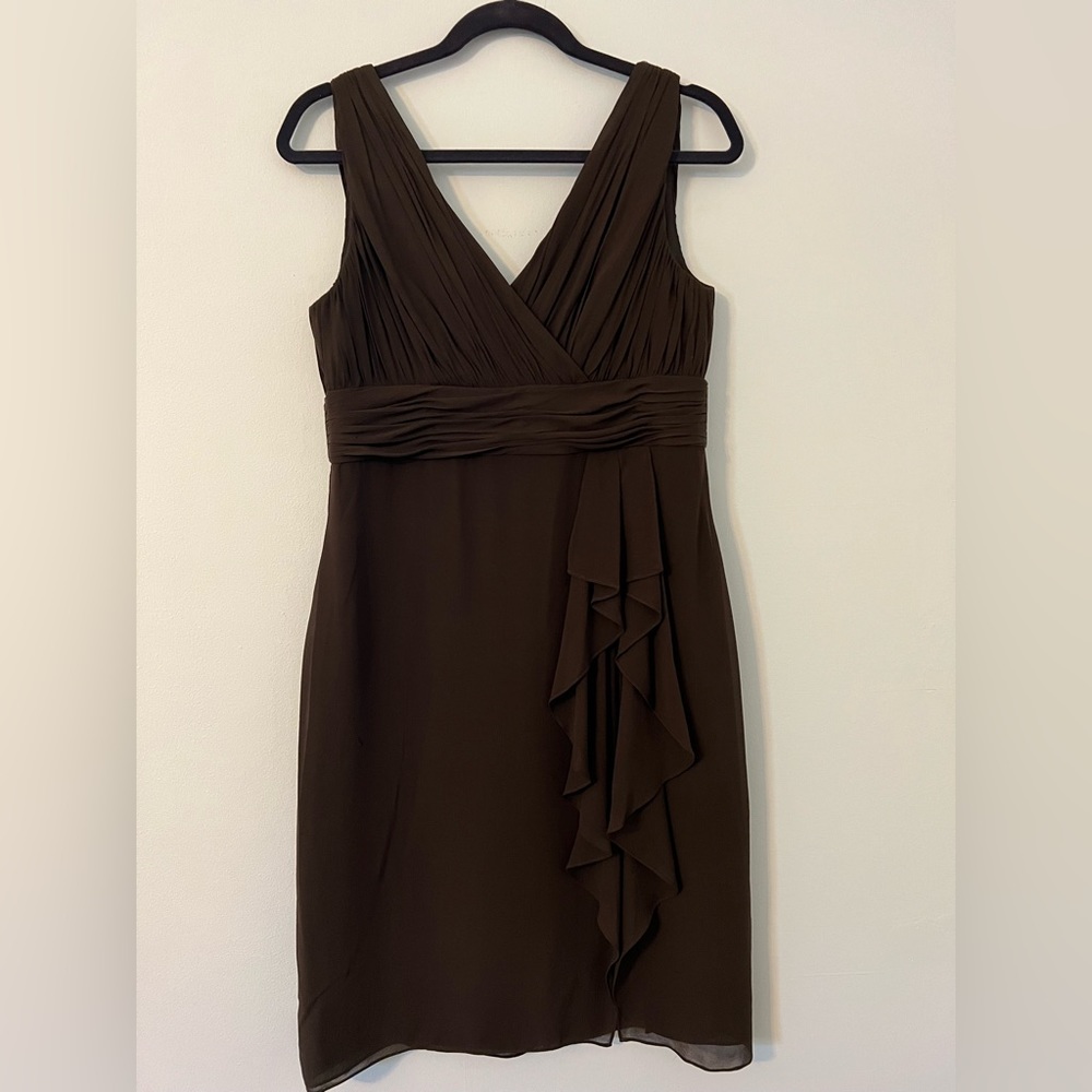 Brown Cocktail Dress
